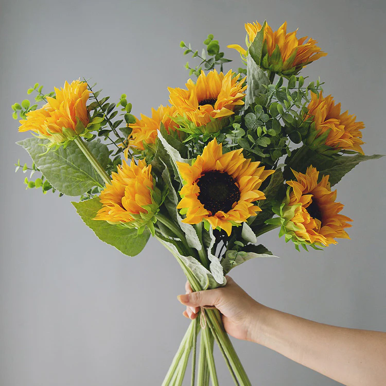why artificial flowers get squashed