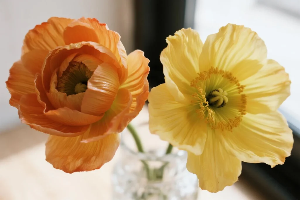 Artificial Flower Material Testing