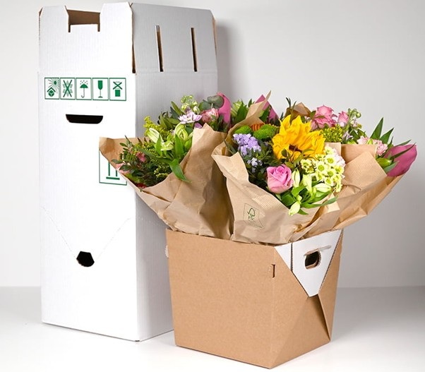 UAE heat transit packaging protection artificial flowers wholesale cartons