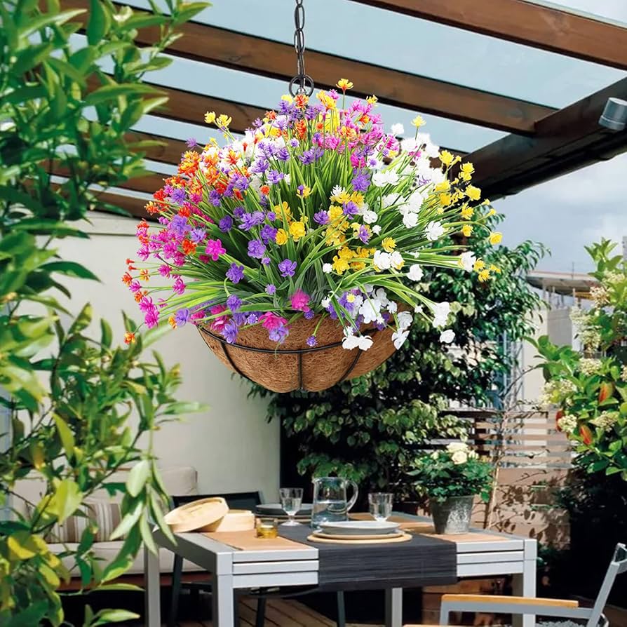 best weatherproof outdoor artificial flowers purchase order addendum tolerances photos QC checkpoints