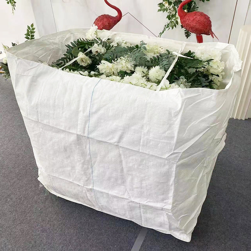 large artificial flowers outdoor packing method