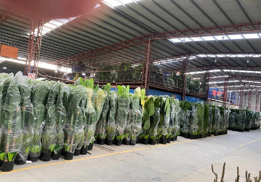 artificial plants factory production line