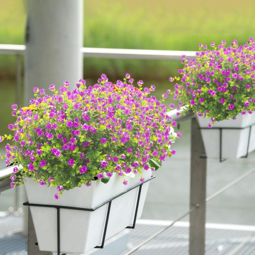 uv resistant fake flowers outdoor project durability