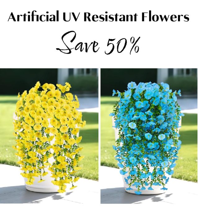 uv resistant fake flowers price vs performance
