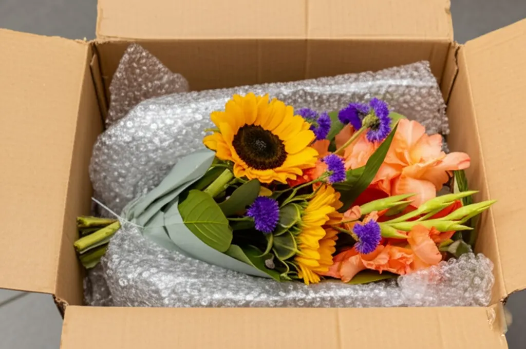 fake flowers in bulk moq carton packing and freight cost rules