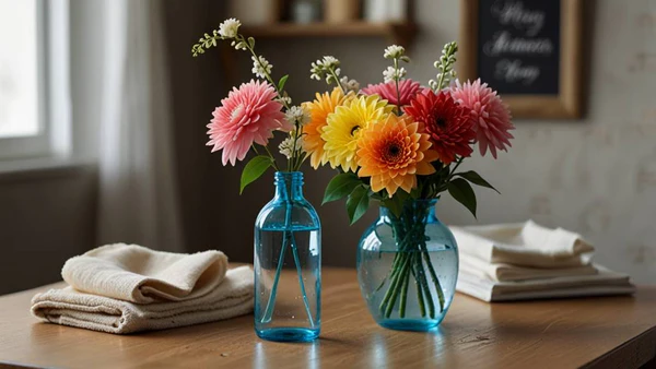 cleaning mistakes that ruin fake flower color and texture