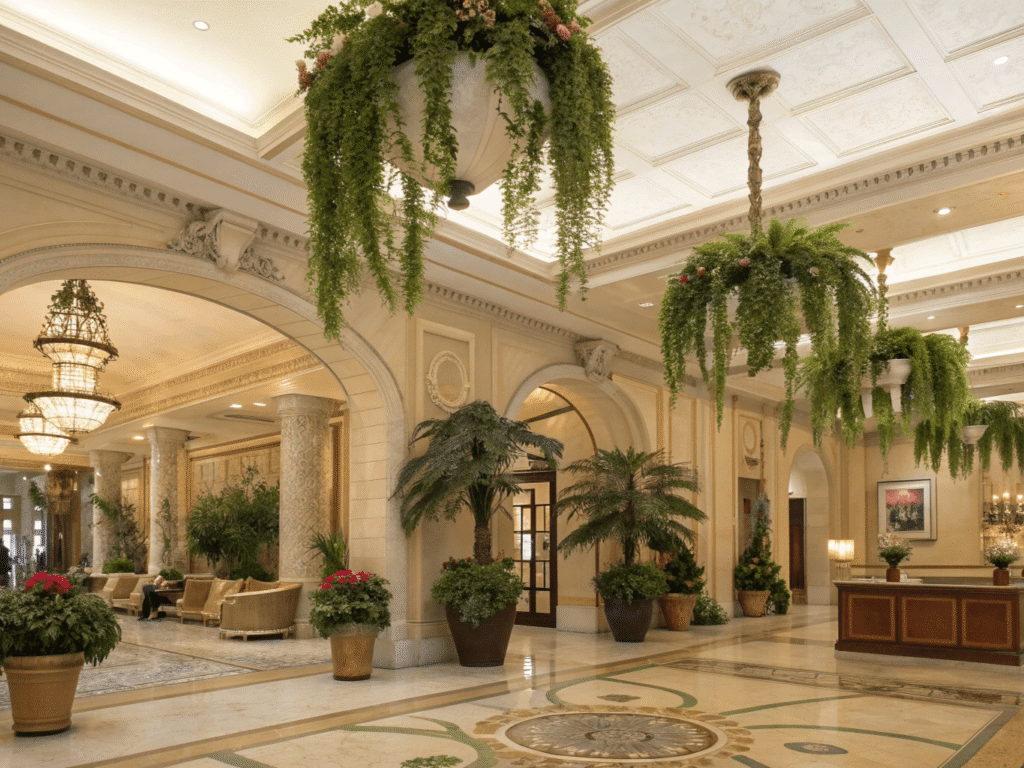 My Standard for Choosing Artificial Plants for Hotels my standard for choosing artificial plants for hotels that hold up over time