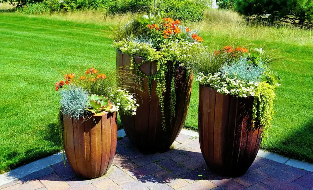 best pot filler options for artificial plants