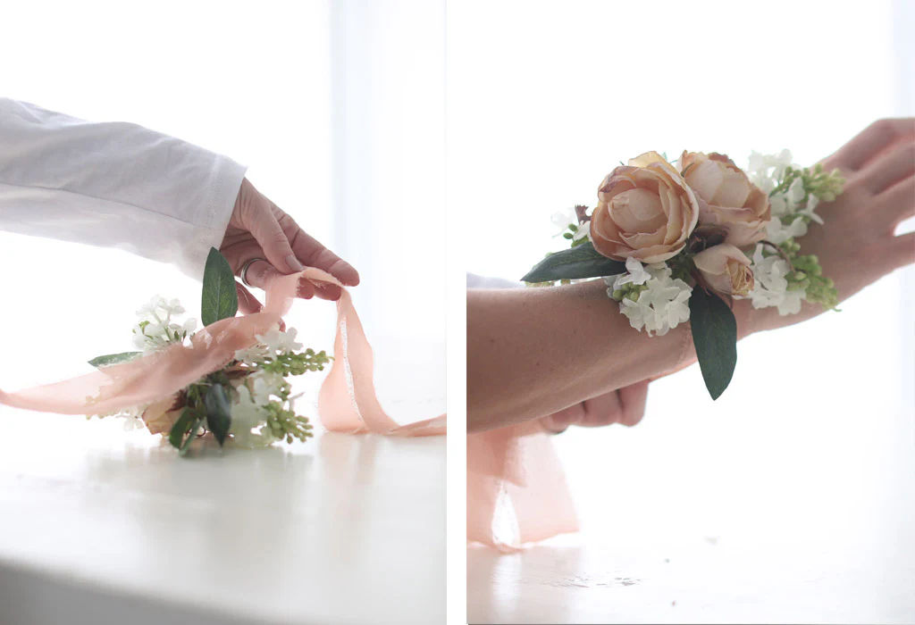 cheap looking fake flower corsage mistakes