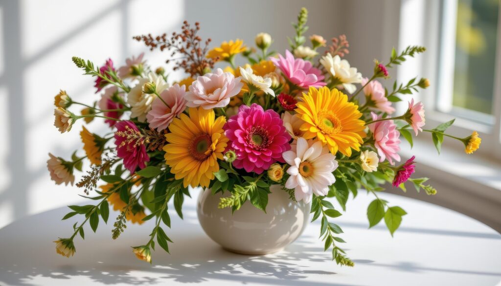 How to clean artificial flower arrangements for long lasting display