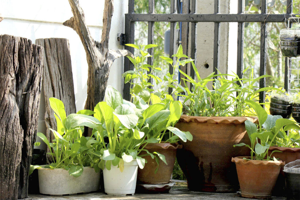 stable potted artificial plants for outdoor commercial use