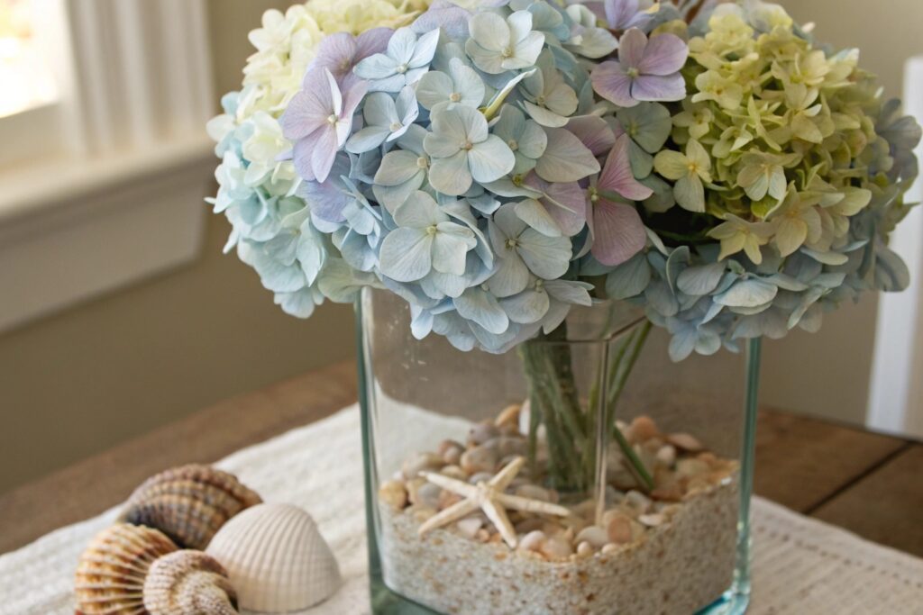 what can I put at the bottom of a vase to support fake flowers guide