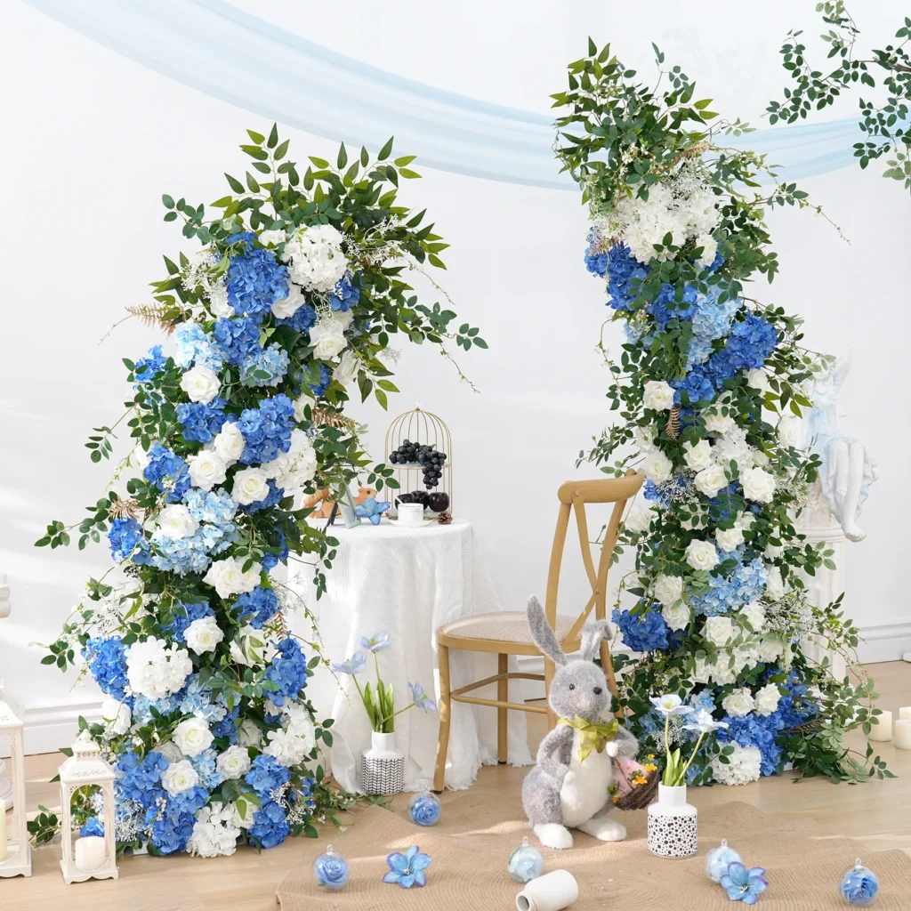 best flowers for wedding arch roses hydrangeas peonies