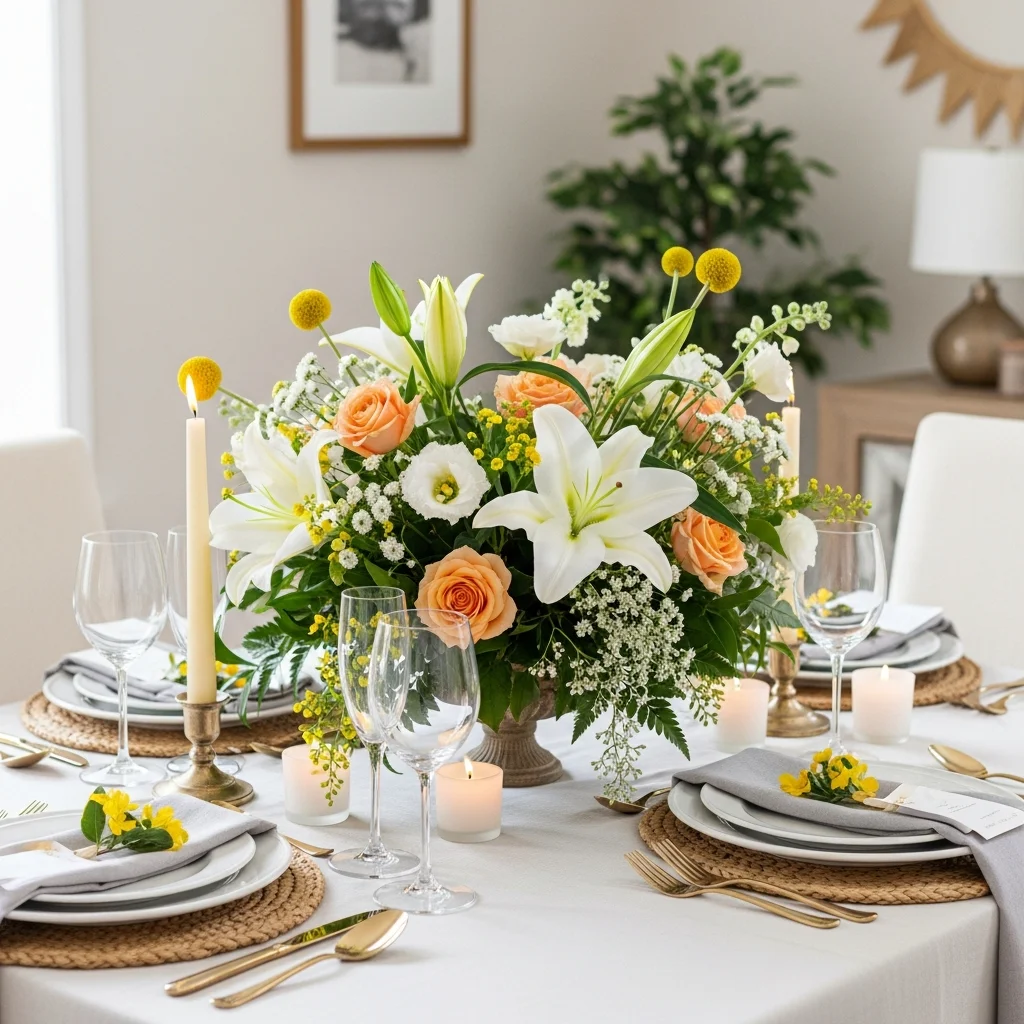 buy restaurant flower centerpieces wholesale