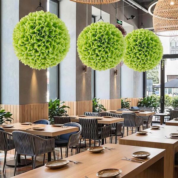 artificial topiary balls outdoor used for hotel mall restaurant decoration