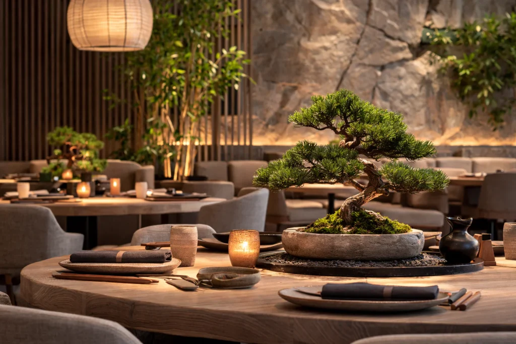 best large artificial trees for business interiors in hotels offices restaurants and retail stores