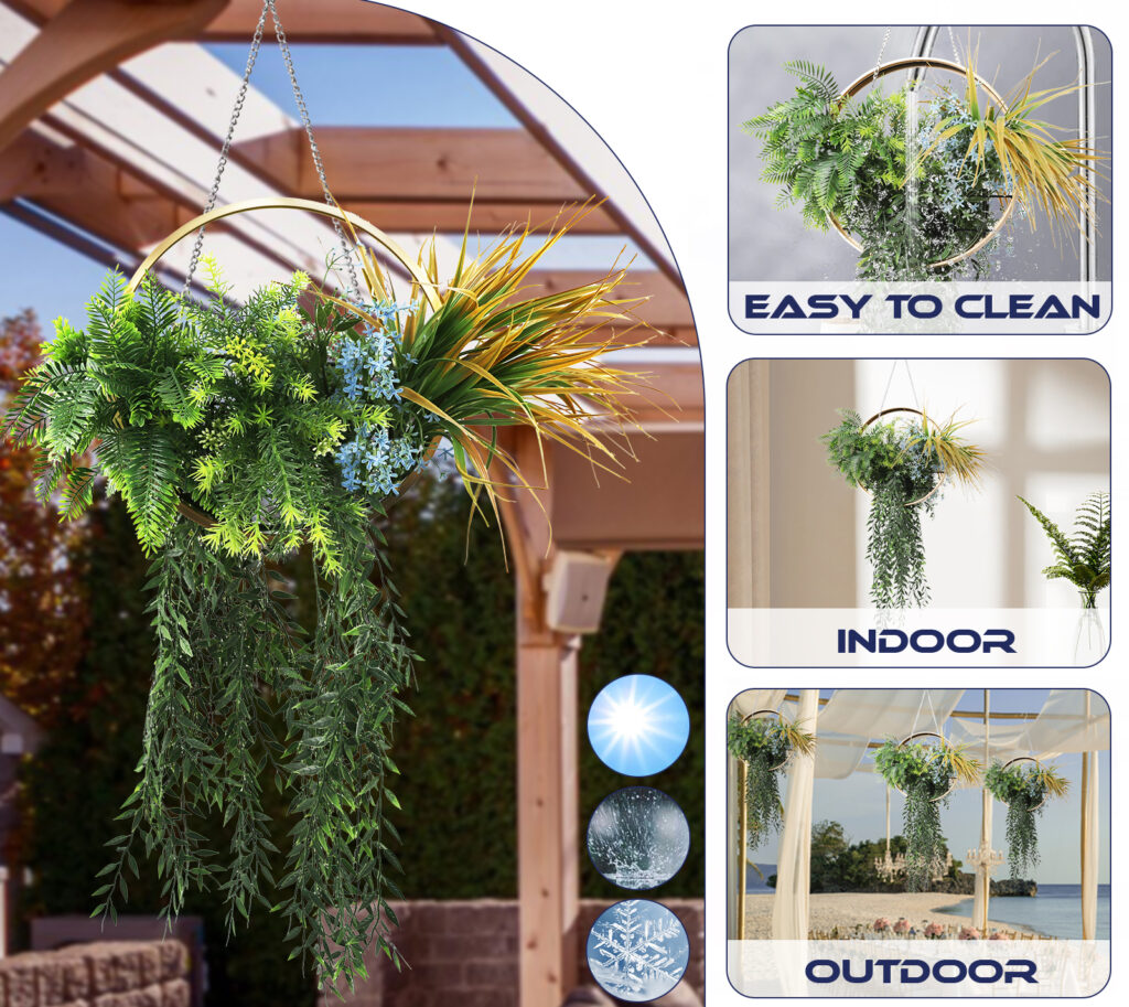 Wholesale Outdoor Artificial Hanging Plants Quality Inspection wholesale outdoor artificial hanging plants quality inspection