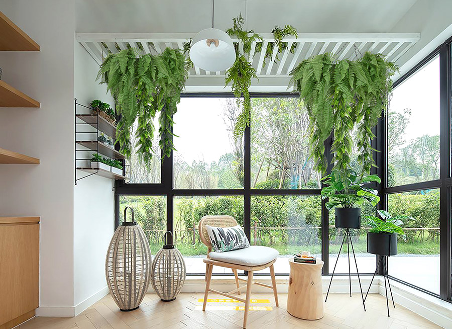 artificial plants for living room styled by an interior designer