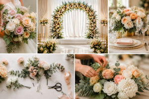 ![Guide to artificial flowers for weddings](http://botanicblossoms.com/wp-content/uploads/2024/11/The-Ultimate-Guide-to-Artificial-Flowers-for-Weddings-Every-Step-from-Selection-to-Setup.jpg "Wedding Flower Setup Guide")
