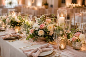 ![Elegant wedding reception table decorated with faux flowers](http://botanicblossoms.com/wp-content/uploads/2025/05/Creative-Ideas-to-Decorate-Wedding-Reception-Tables-with-Faux-Flowers.jpg "Faux Flower Wedding Decor")