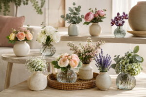 ![Best faux flowers arranged in small vases for stylish decor](http://botanicblossoms.com/wp-content/uploads/2025/06/Best-Faux-Flowers-for-Small-Vases-2025-Arrangement-Ideas.jpg "Small Vase Flowers")