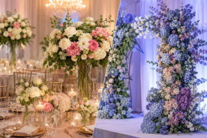 ![Fake and real flowers compared for stylish event decoration](http://botanicblossoms.com/wp-content/uploads/2025/06/Is-a-Fake-Flower-or-Real-Flower-Better-for-Events.jpg "Event Flower Comparison")