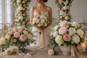 ![Real and fake wedding flowers compared for lasting beauty](http://botanicblossoms.com/wp-content/uploads/2025/06/Real-vs.-Fake-Which-Wedding-Flowers-Last-Longer.jpg "Wedding Flower Longevity")
