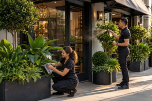 ![Outdoor artificial plants protected for long-lasting retail display decor](http://botanicblossoms.com/wp-content/uploads/2025/07/How-to-Protect-Artificial-Plants-Outside-Retailers-2025-Guide.jpg "Protect Faux Plants")