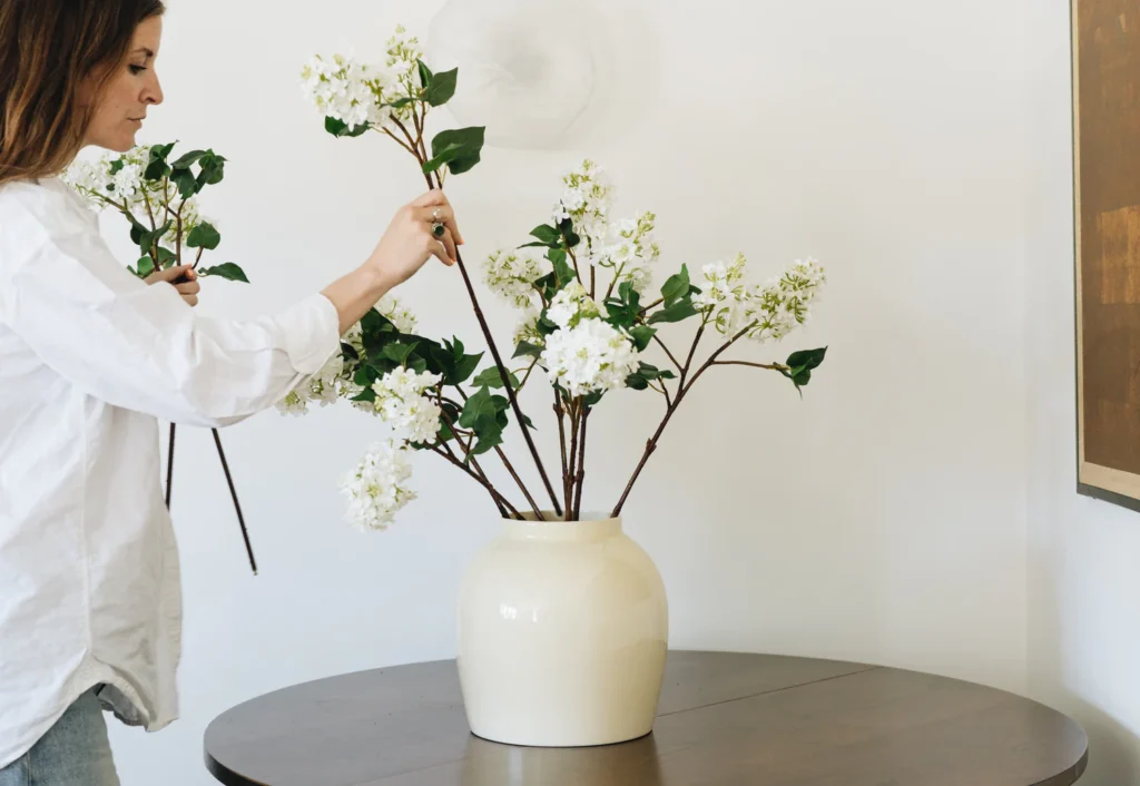 Maintenance for UV-Protected Silk Flower Displays