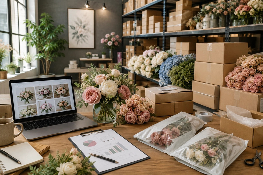 Scale Flower Wholesale Seven steps to scale artificial flower dropshipping into a wholesale business