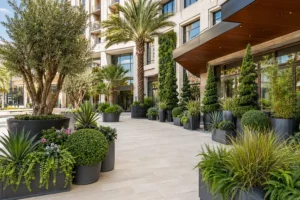![Best commercial artificial outdoor plants for hotels and malls with weather proof durability](http://botanicblossoms.com/wp-content/uploads/2025/11/Best-Commercial-Artificial-Outdoor-Plants-for-Hotels-Malls-%E2%80%94-17-Weather-Proof-Picks.webp "Commercial Outdoor Plants")