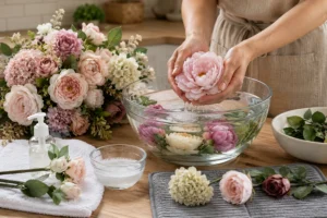 ![Artificial flowers washed safely without color fading using nine professional steps](http://botanicblossoms.com/wp-content/uploads/2025/11/How-to-Wash-Artificial-Flowers-Without-Color-Fade-—-9-Ultimate-Pro-Steps.webp "Wash Flowers Without Fading")