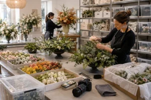 ![Seasonal faux flower rotation plan reducing dust and decorative waste](https://botanicblossoms.com/wp-content/uploads/2025/12/Seasonal-Rotation-Plan-for-Faux-Flowers—12-Rules-That-Cut-Dust-and-Waste.webp "Seasonal Faux Flower Rotation")