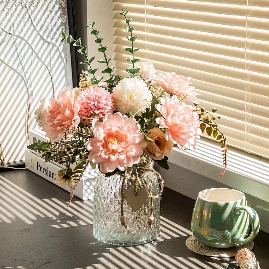 faux flower arranging tips for choosing containers