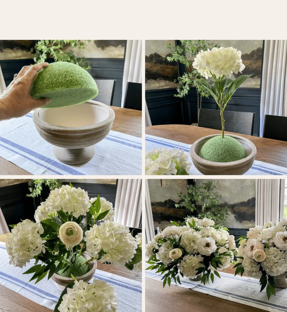 faux flower arranging tips
