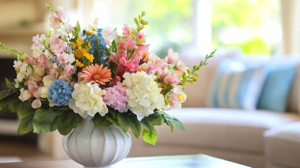 professional faux flower arranging tips for product development