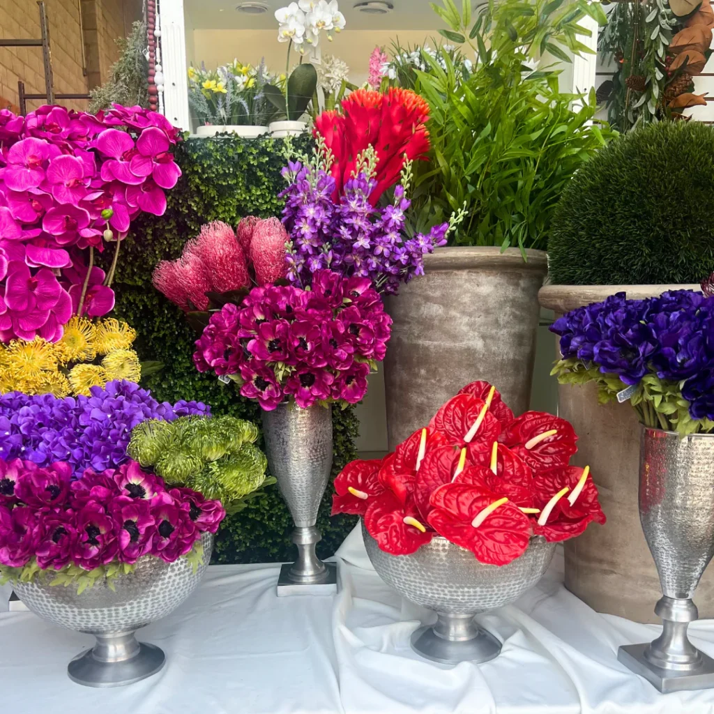 How to store silk plastic and real touch artificial flowers store artificial flowers by silk plastic and real touch material