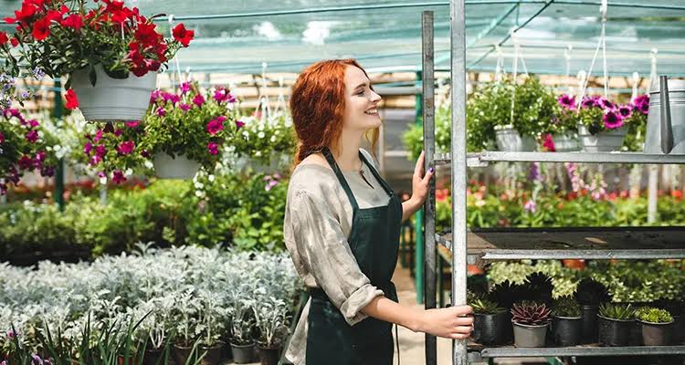Temperature and humidity control for artificial flower storage temperature and humidity control to store artificial flowers safely