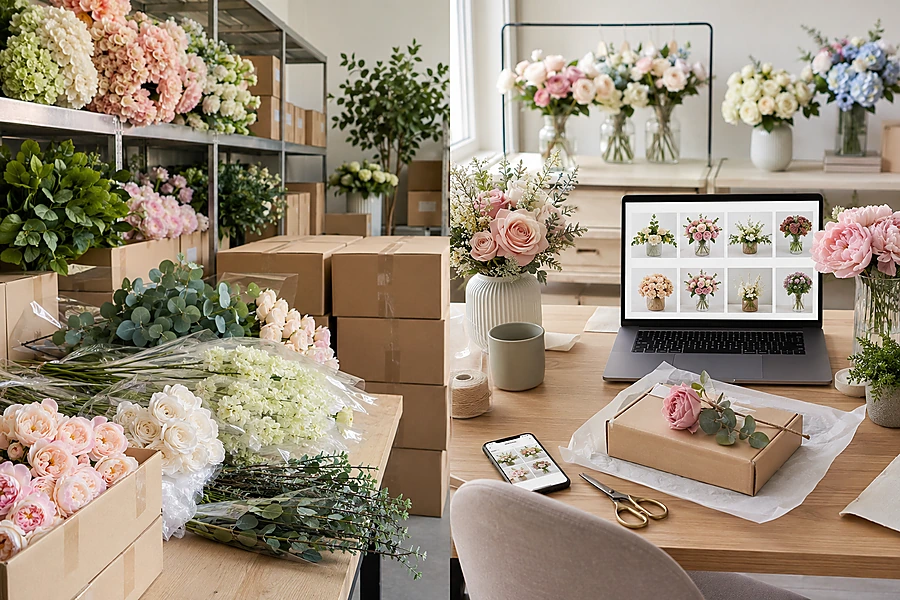 Best Artificial Flowers Dropshipping Supplier: Wholesale vs. Dropship Compared