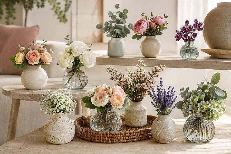 Best Faux Flowers for Small Vases (2025 Arrangement Ideas)