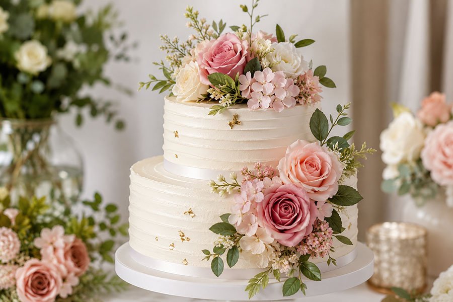 Can You Decorate a Cake with Artificial Flowers?