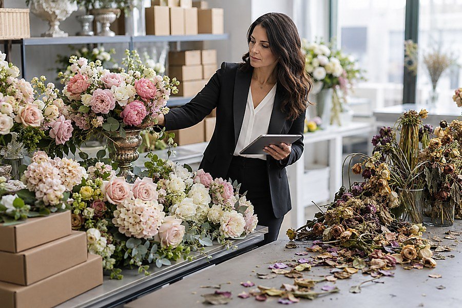 Fake Flowers vs Real Flowers: What B2B Buyers Need to Know Before Sourcing