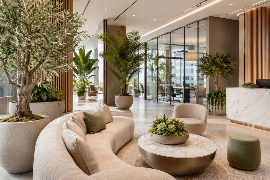 Faux Plants for Business Interiors: Smart Décor Solutions in 2025