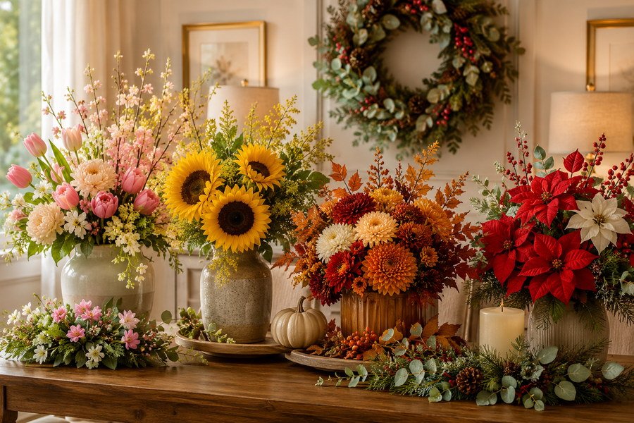 Festive Artificial Flowers: Top Seasonal Decorating Tips for 2025