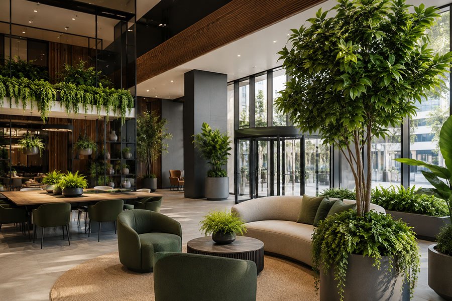 Highlighting Practical Applications and Customer Success with Artificial Plants