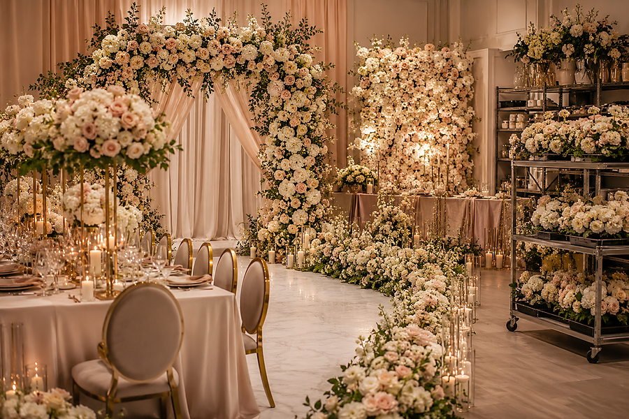How Artificial Flowers Help Wedding Rental Businesses Improve Profit Margins?