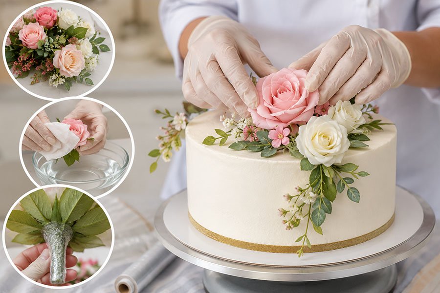 How Can You Be Sure That Artificial Flowers Won’t Contaminate Your Cake?