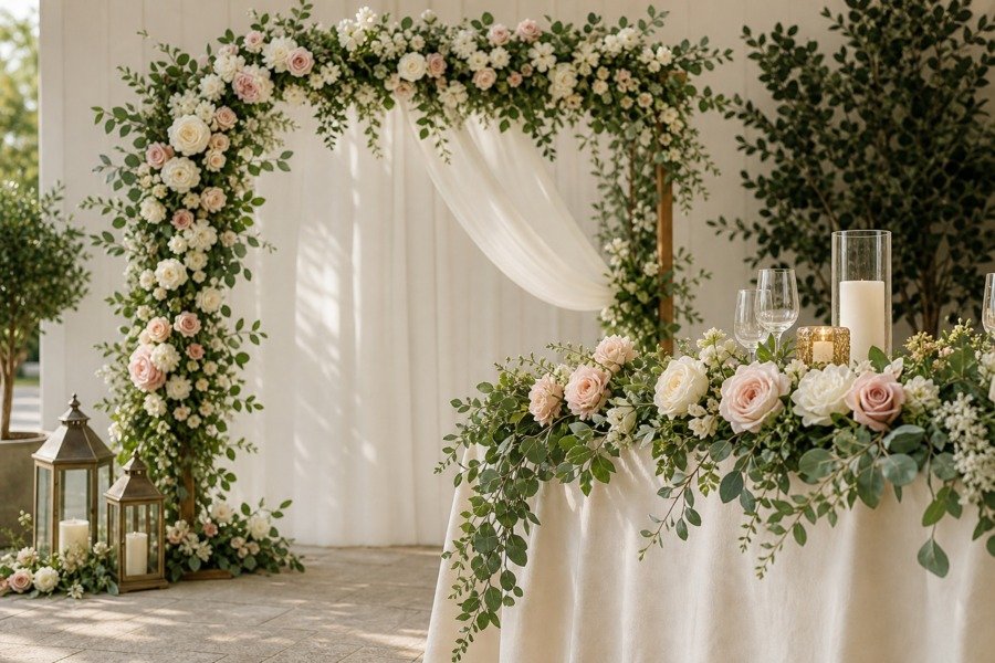 How Can You Style Faux Flower Garlands for Parties, Weddings, and More?