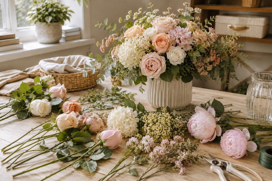 How to Choose Artificial Flower Stems for Elegant Arrangements?
