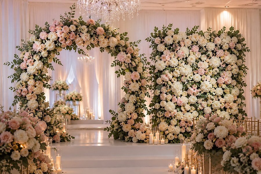 How to Choose Durable Silk Flowers for Wedding Arches and Backdrops?